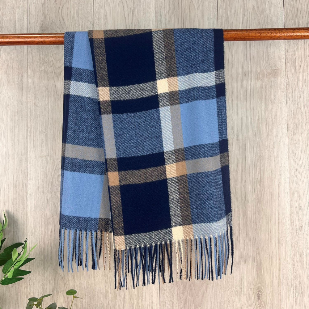 Reevo - S6328 Scarf - Navy