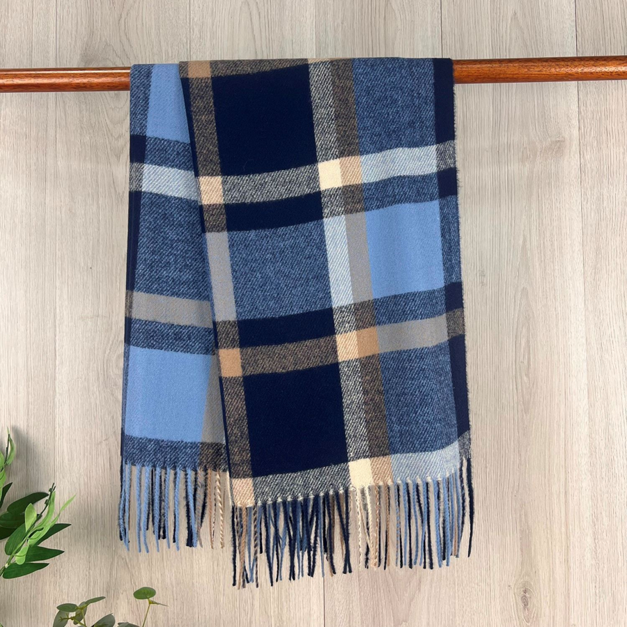 Reevo - S6328 Scarf - Navy