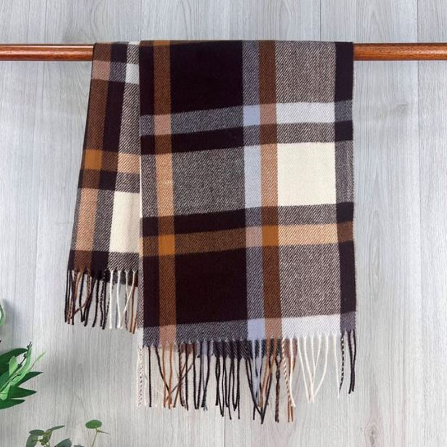 Reevo - S6328 Scarf - Brown