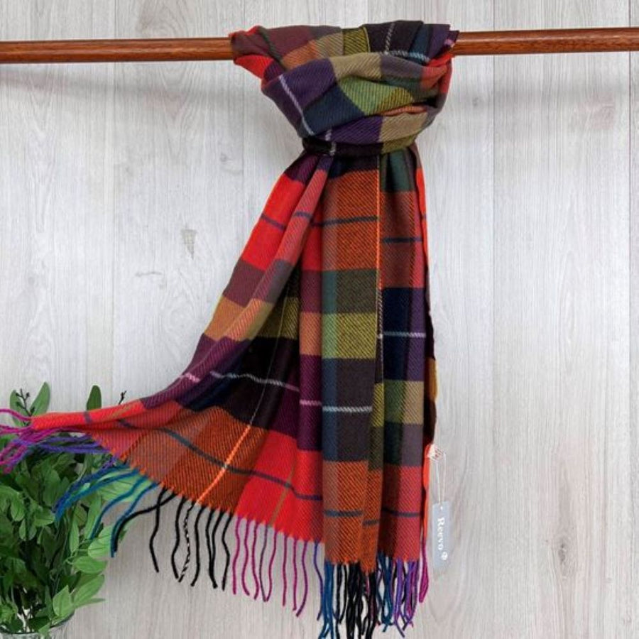 Reevo - S6232-1 Scarf - Orange