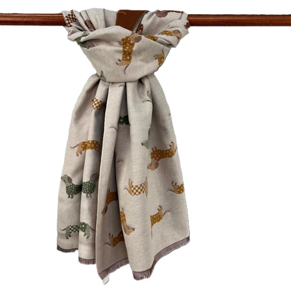 Reevo - S6309 - Beige - Scarves