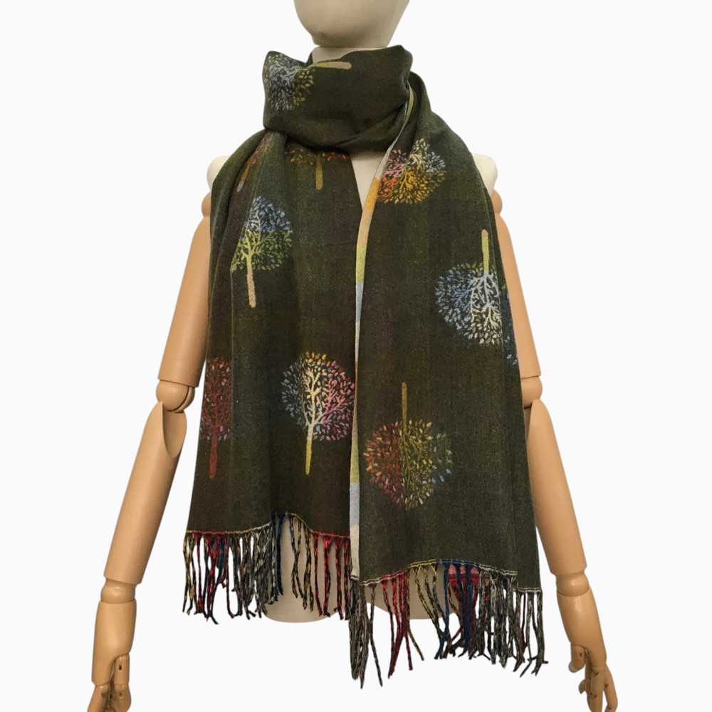 Reevo - S6260 Scarf - Green
