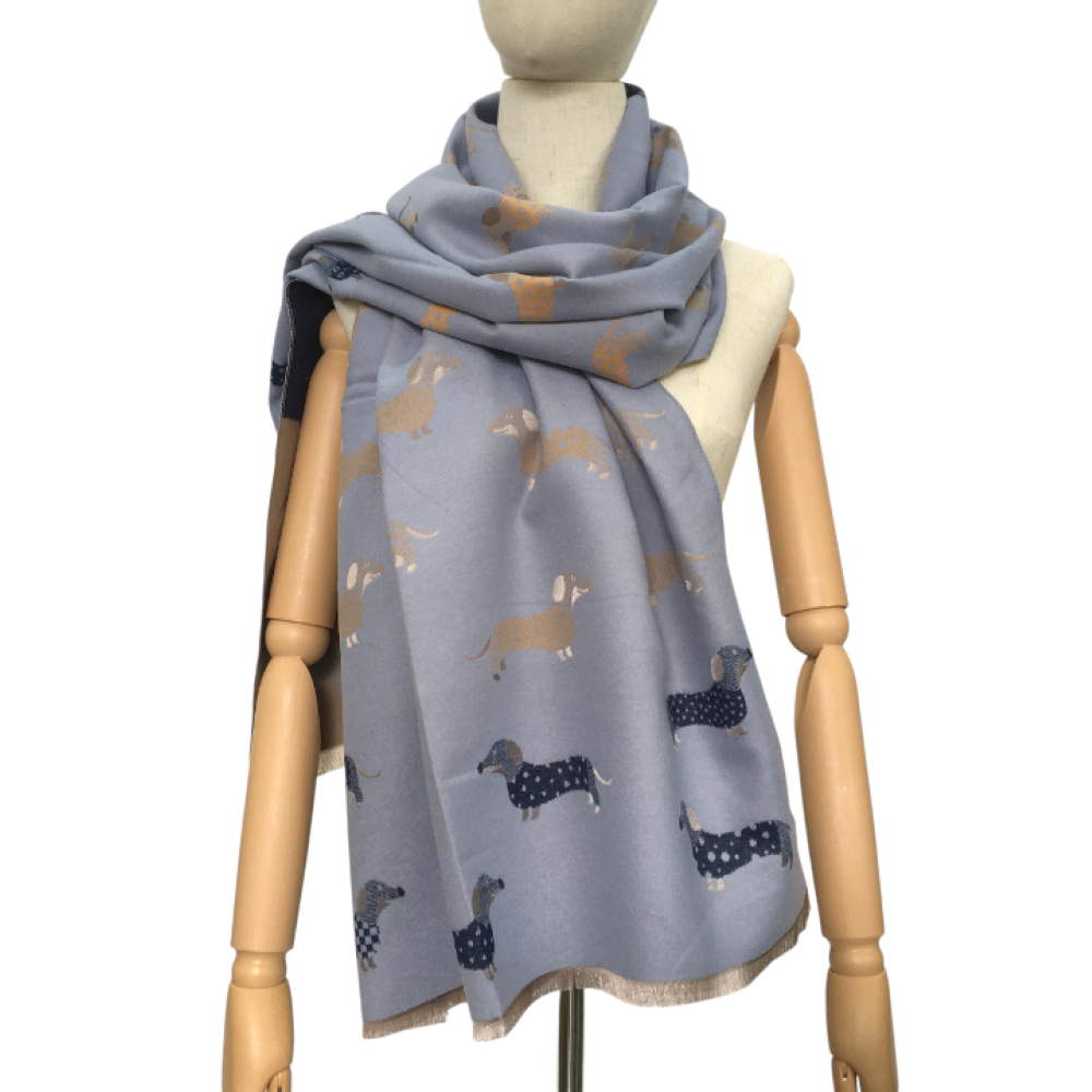 Reevo - S6309 Scarf - Baby Blue