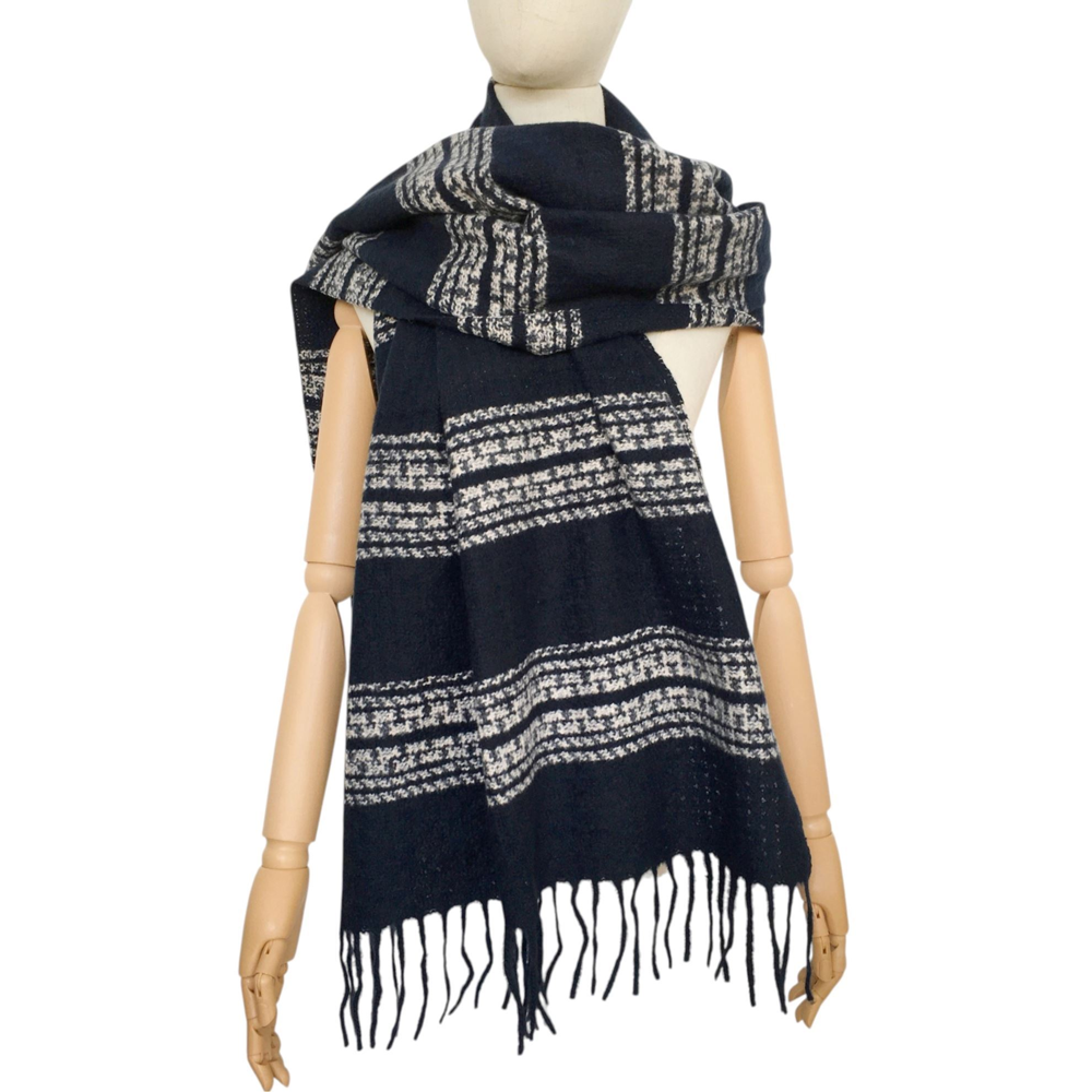 Reevo - S6584 Scarf - Navy