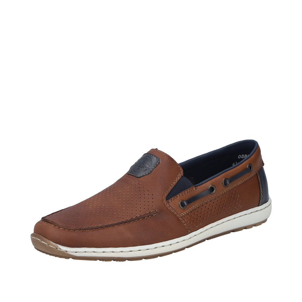 Rieker - 08867-25 - Tabacco/Ozean - Shoes
