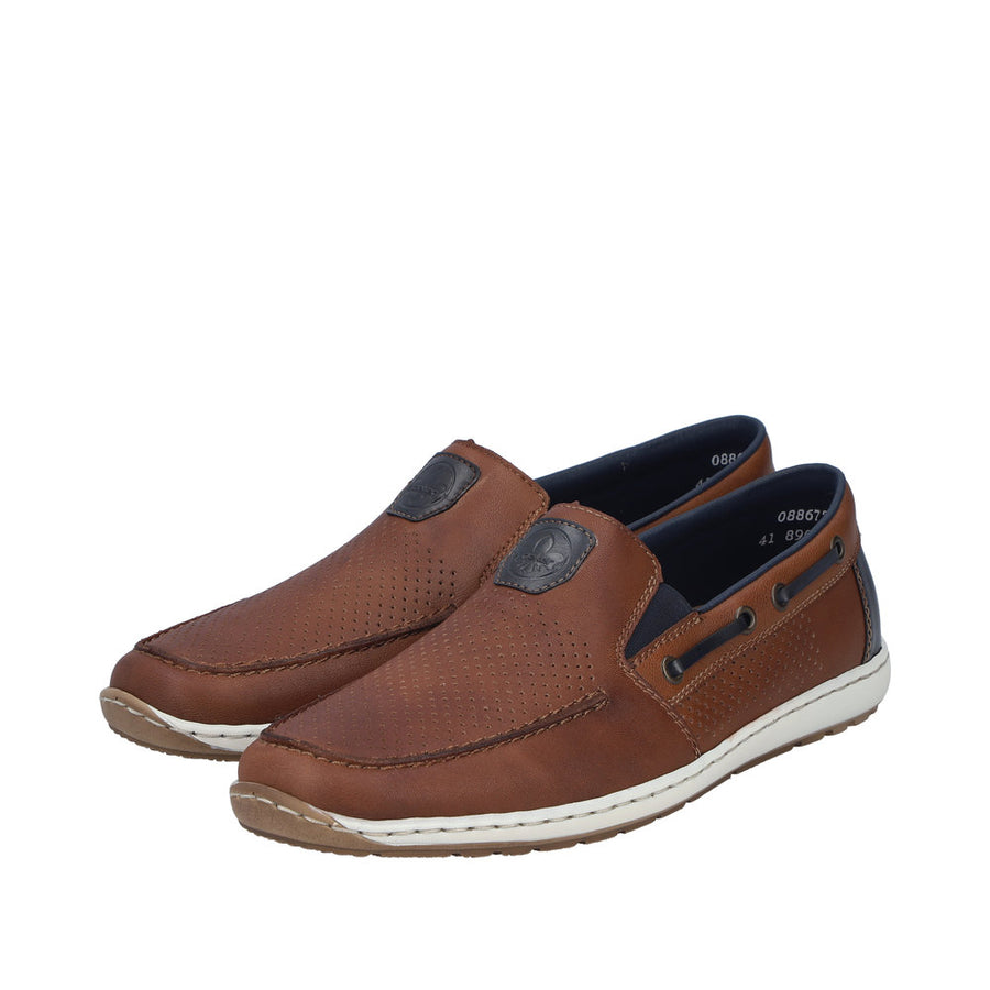 Rieker - 08867-25 - Tabacco/Ozean - Shoes