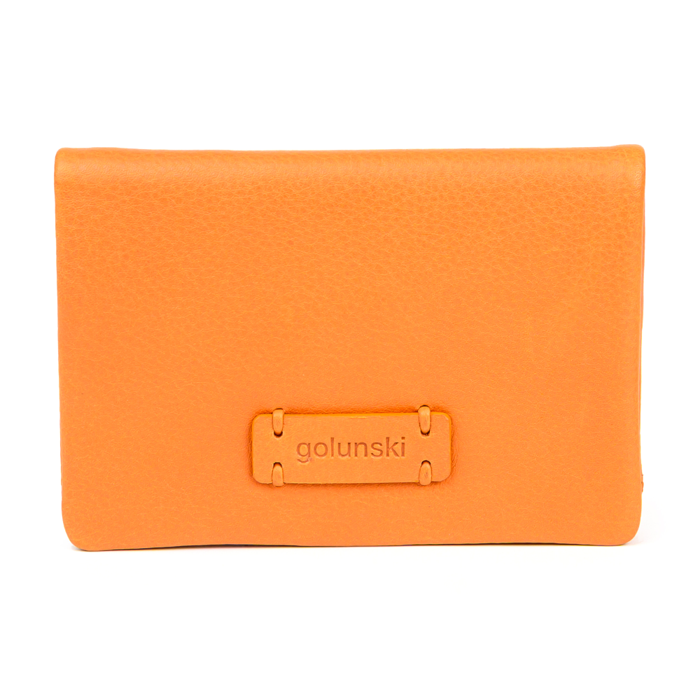 Golunski - LW Purse 1-704 - Orange/Blue