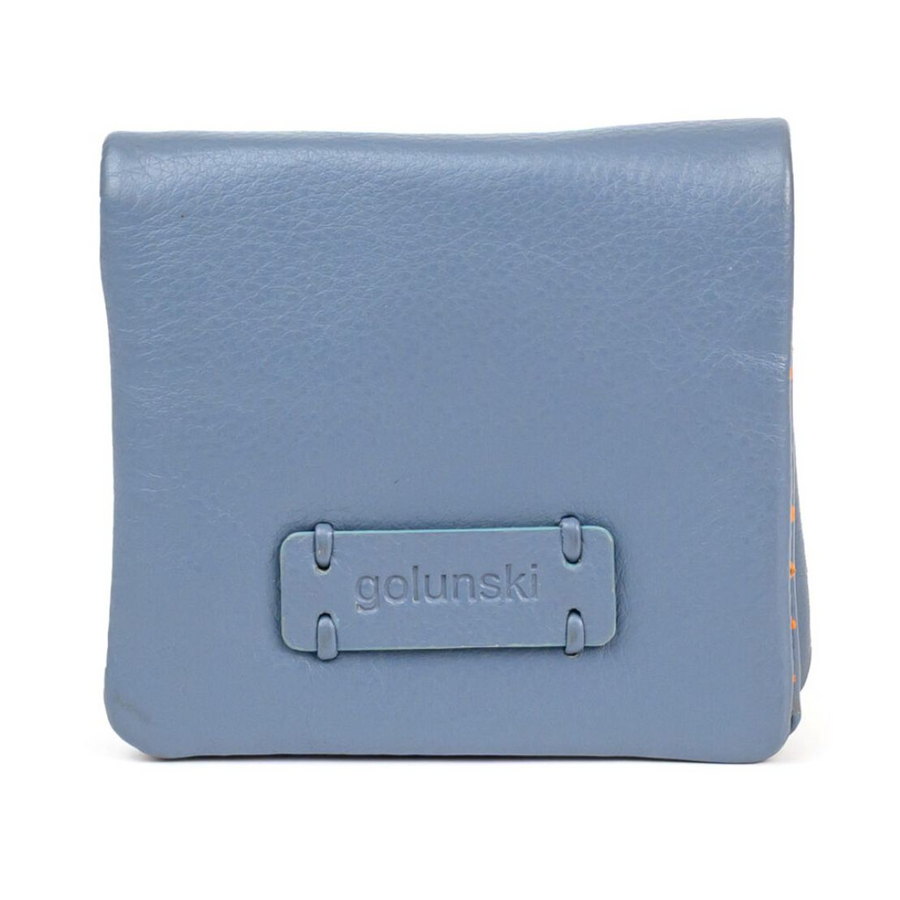 Golunski - LW Purse 1-705 - Blue/Orange