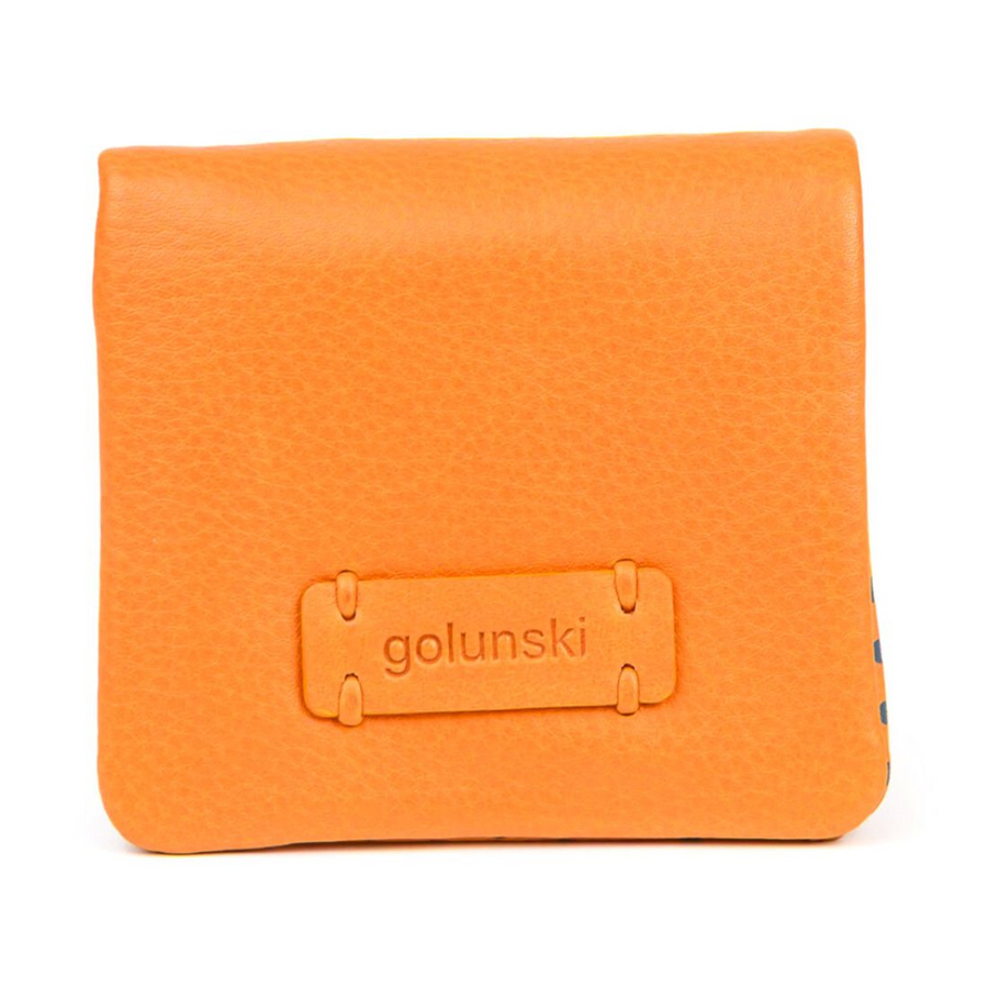 Golunski - LW Purse 1-705 - Orange/Blue