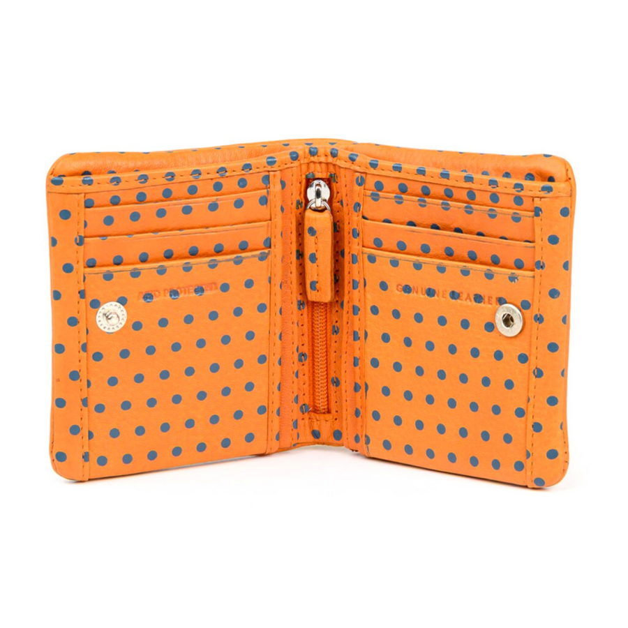 Golunski - LW Purse 1-705 - Orange/Blue