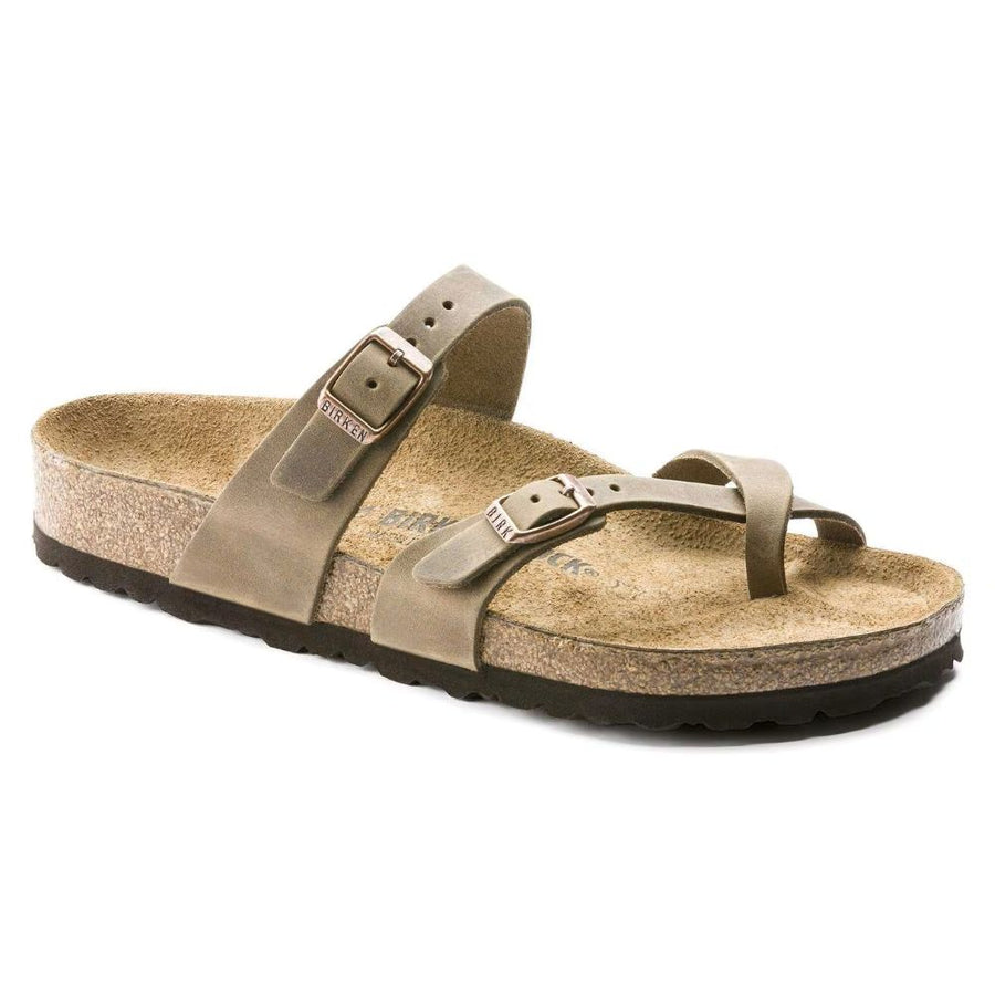 Birkenstock - Mayari Natural Leather Oiled - Regular 1011433 - Tabacco Brown - Sandals