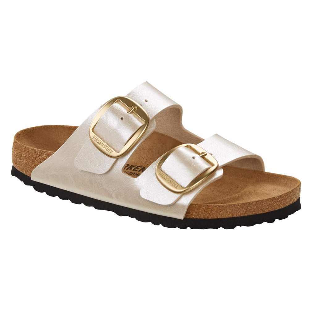 Birkenstock - Arizona Big Buckle Birko- Flor - Regular 1020032 - Graceful Pearl White - Sandals