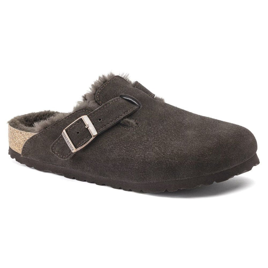 Birkenstock - Boston Shearling LEVE - 1020567 - Mocca - Shoes