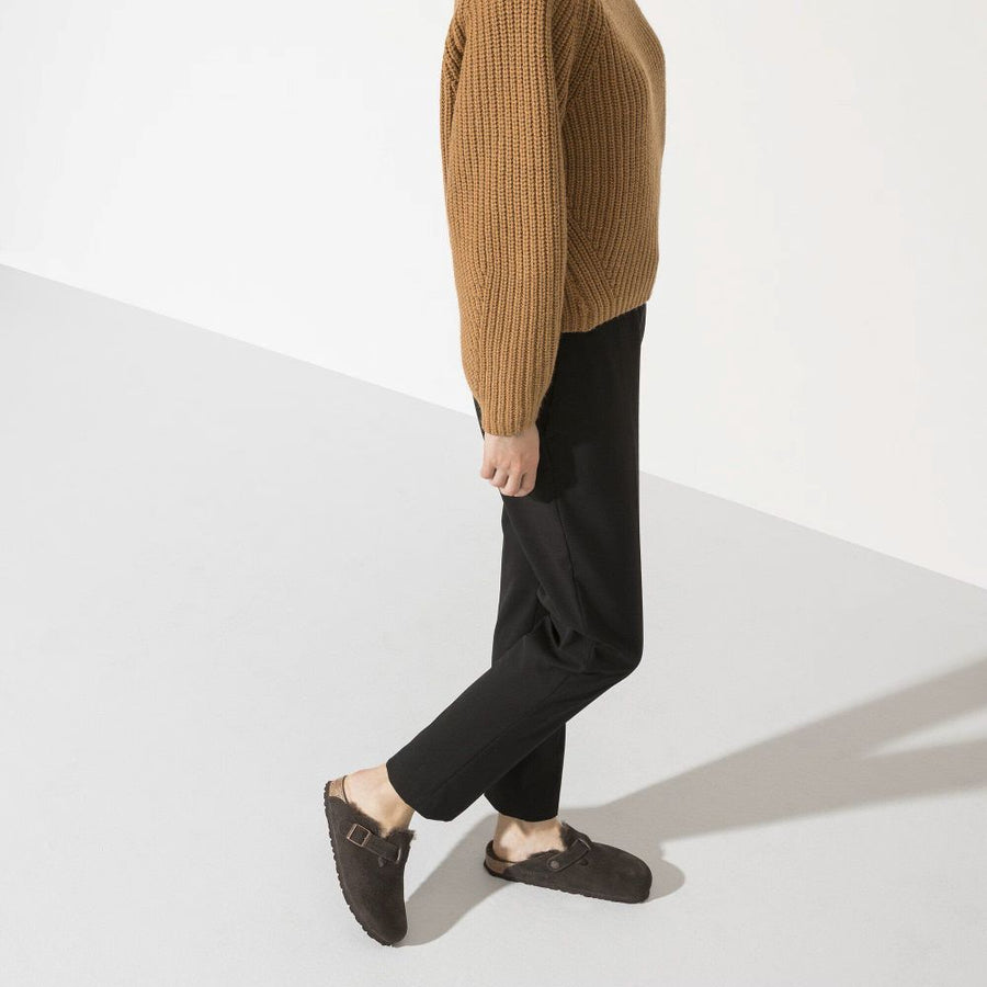 Birkenstock - Boston Shearling LEVE - 1020567 - Mocca - Shoes