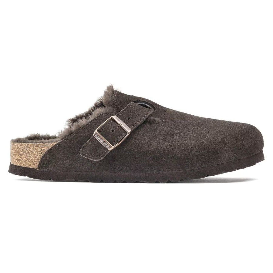 Birkenstock - Boston Shearling LEVE - 1020567 - Mocca - Shoes