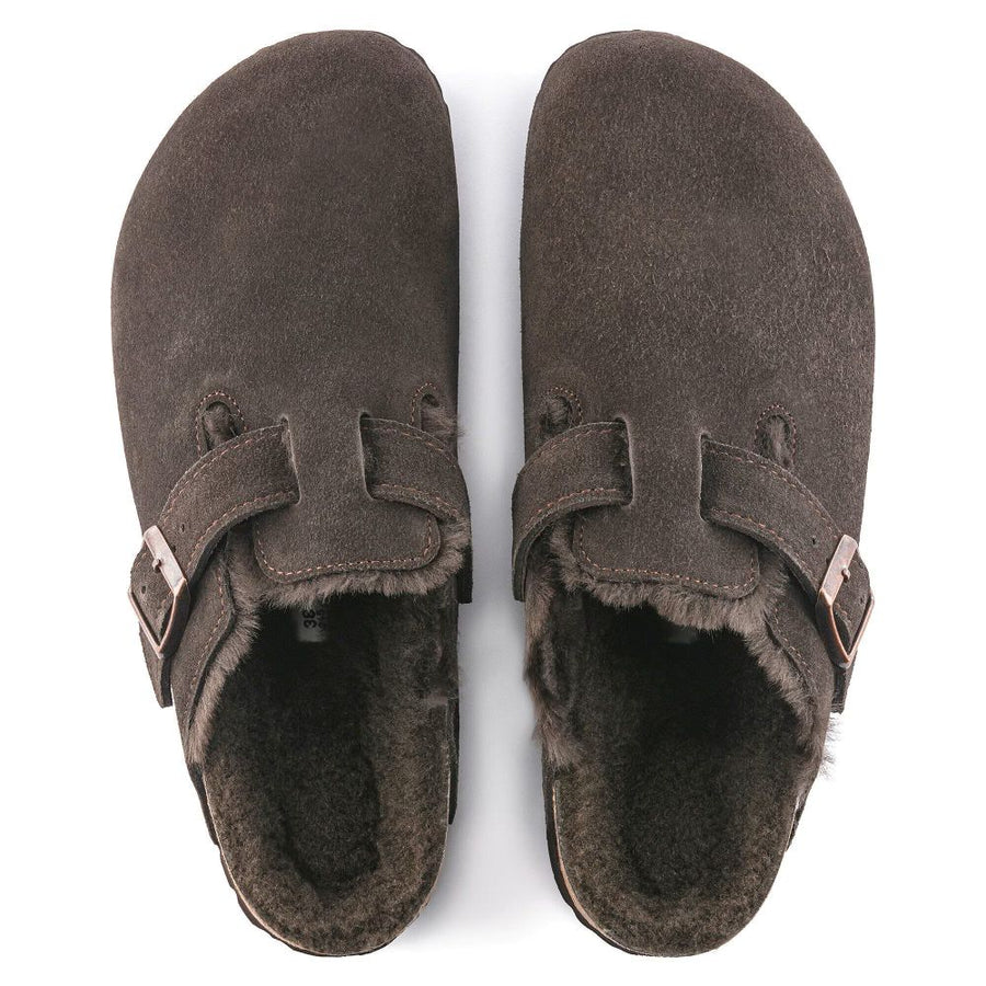 Birkenstock - Boston Shearling LEVE - 1020567 - Mocca - Shoes