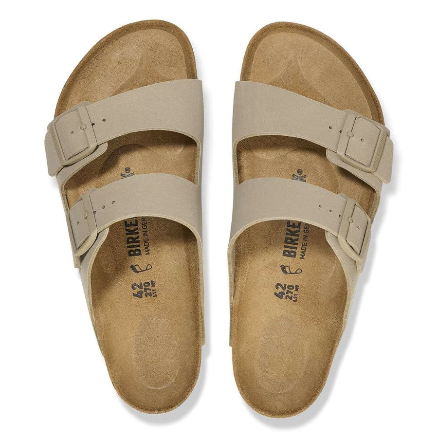Birkenstock - Arizona Birko-Flor - Narrow 1027697 - Faded Khaki - Sandals