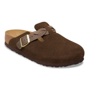 Birkenstock - Boston Braided Suede Leather - Narrow 1031716 - Carafe - Sandals