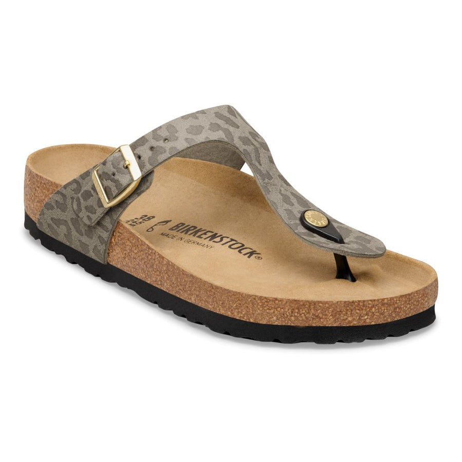 Birkenstock - Gizeh SynthéTique Syn Leo - Regular 1032026 - Grey Taupe - Sandals
