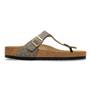 Birkenstock - Gizeh SynthéTique Syn Leo - Regular 1032026 - Grey Taupe - Sandals
