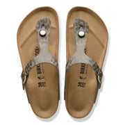 Birkenstock - Gizeh SynthéTique Syn Leo - Regular 1032026 - Grey Taupe - Sandals