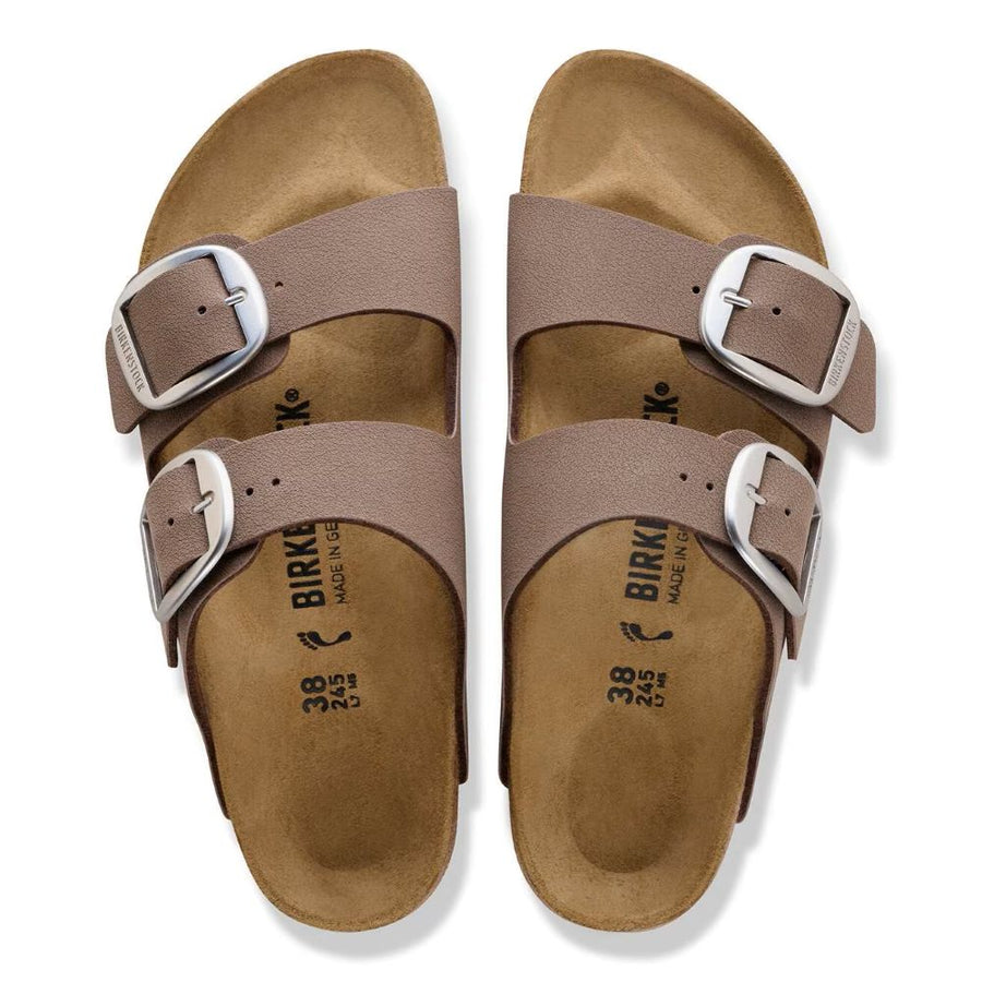 Birkenstock - Arizona Big Buckle Birko- Flor Nubuck - Narrow 1032081 - Mocca - Sandals