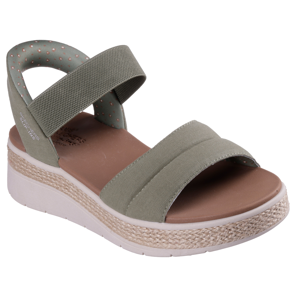 Skechers - Slip-Ins: Bobs Sun Ray - Olive - Sandals