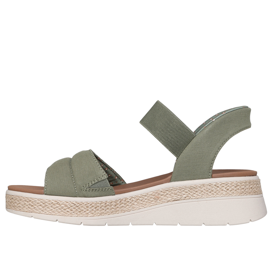 Skechers - Slip-Ins: Bobs Sun Ray - Olive - Sandals