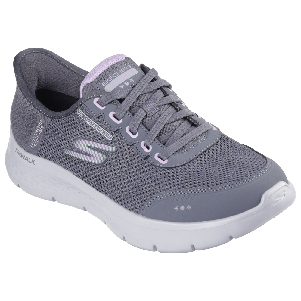 Skechers - Go Walk Flex Clear Creek - Charcoal/Lavender - Trainers