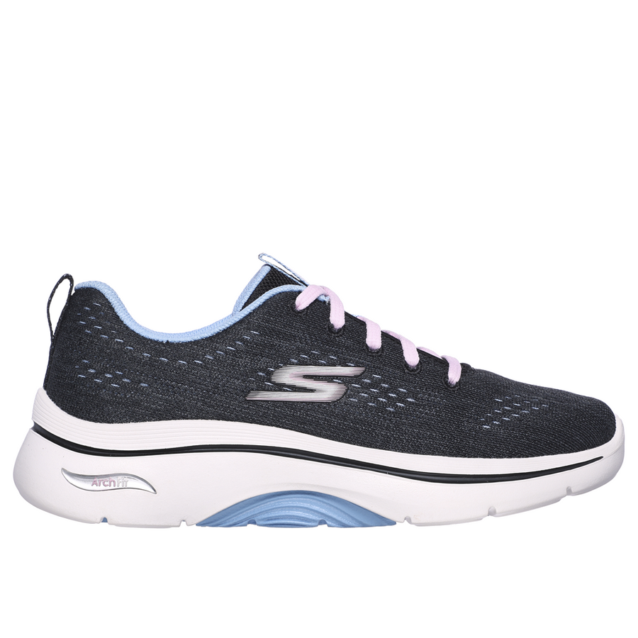 Skechers - Go Walk Arch Fit 2.0 Vivid - Black/Blue - Trainers