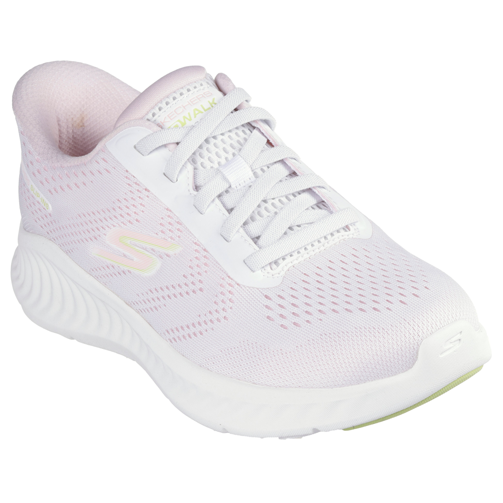 Skechers - Go Walk Now - Khloe - White/Pink - Trainers