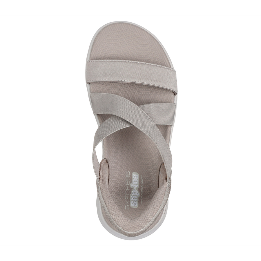 Skechers - Slip-Ins: Go Walk Flex Sandal - Taupe - Sandals