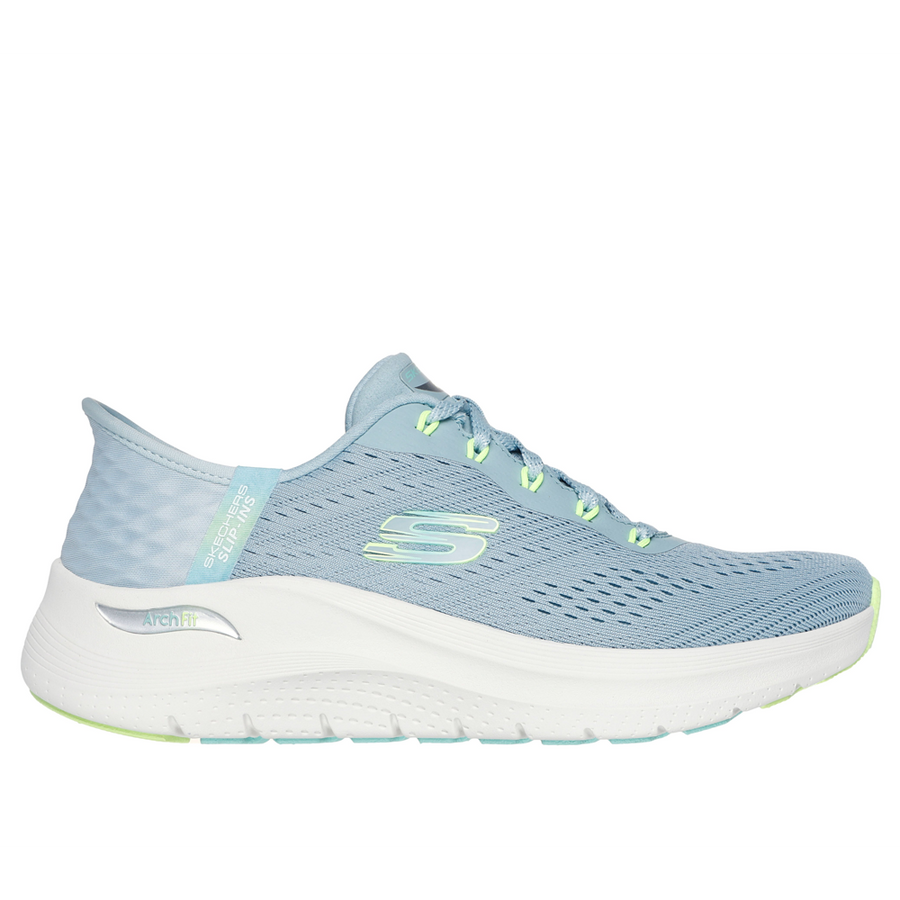 Skechers - Arch Fit 2.0 - Easy Chic - Blue/Lime - Trainers