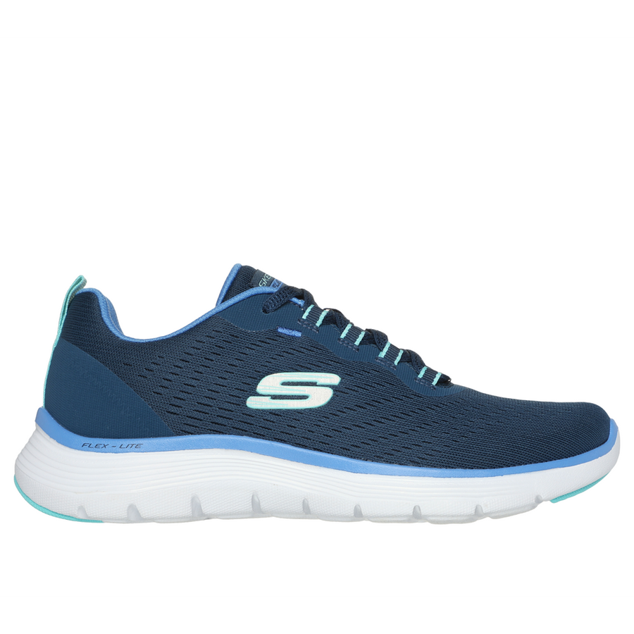 Skechers navy trainers sales
