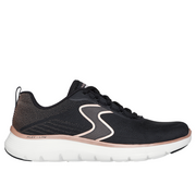 Skechers - Flex Appeal 5.0 - Luxe Glow - Black/Rose Gold - Trainers