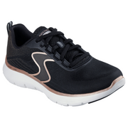 Skechers - Flex Appeal 5.0 - Luxe Glow - Black/Rose Gold - Trainers