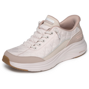 Skechers - Slip-Ins: Contour Foam - Cozy Fit - Natural/Pink - Trainers