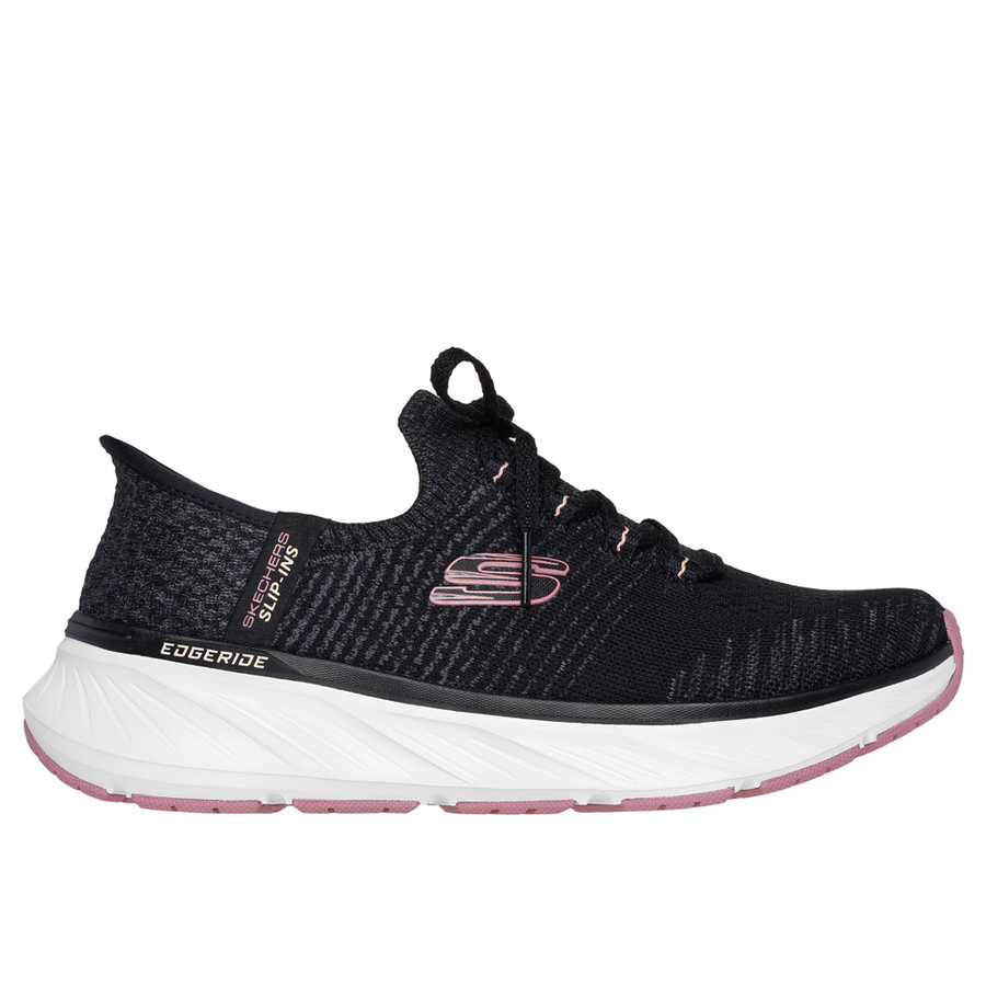 Skechers - Edgeride - Black/Pink - Trainers