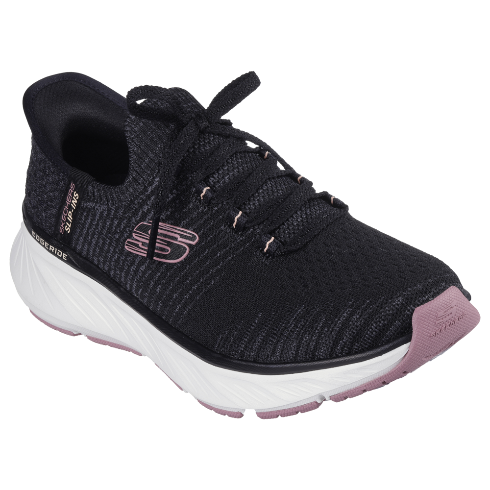 Skechers - Edgeride - Black/Pink - Trainers