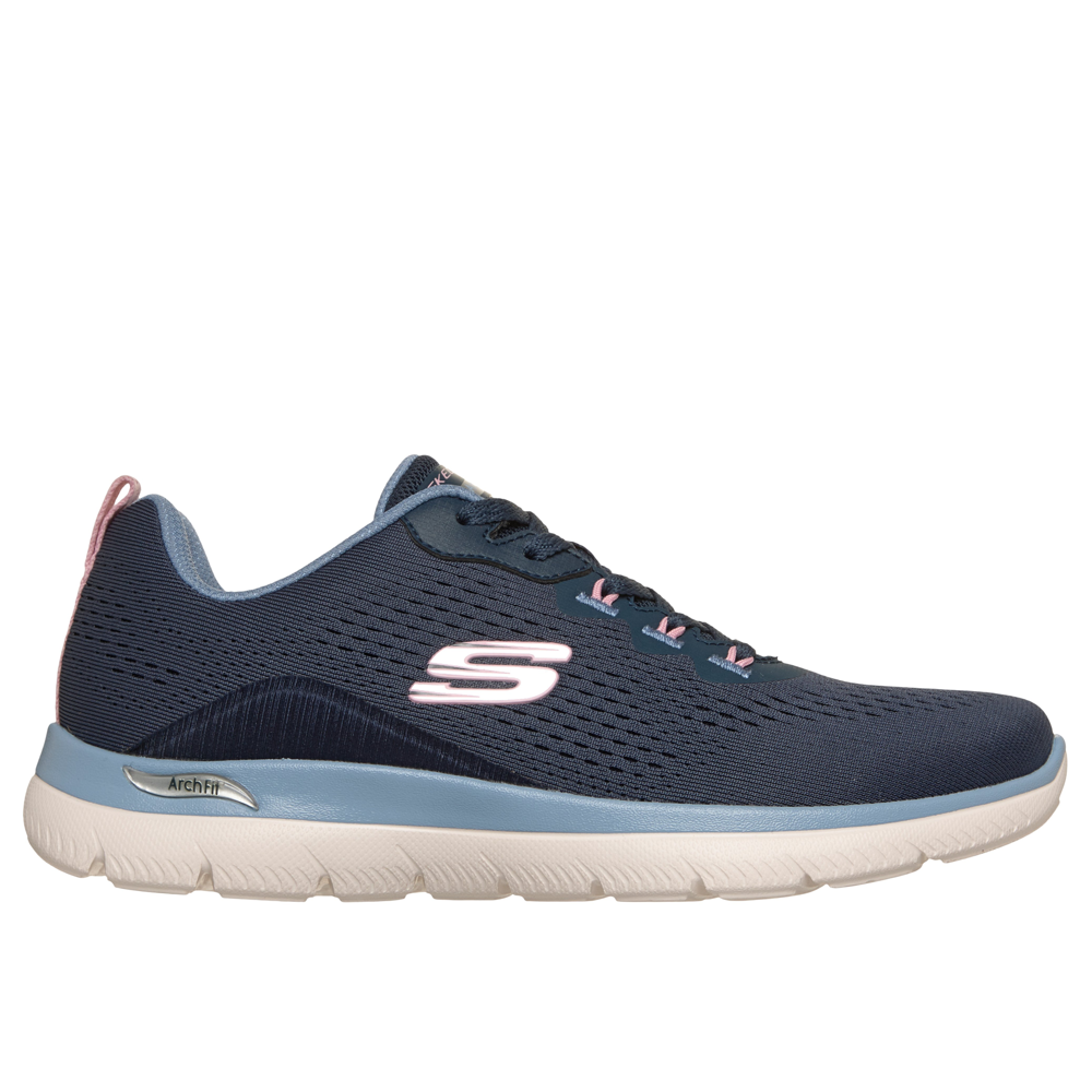 Skechers - Arch Fit Summits - Daily Flow - Navy/Light Blue - Trainers