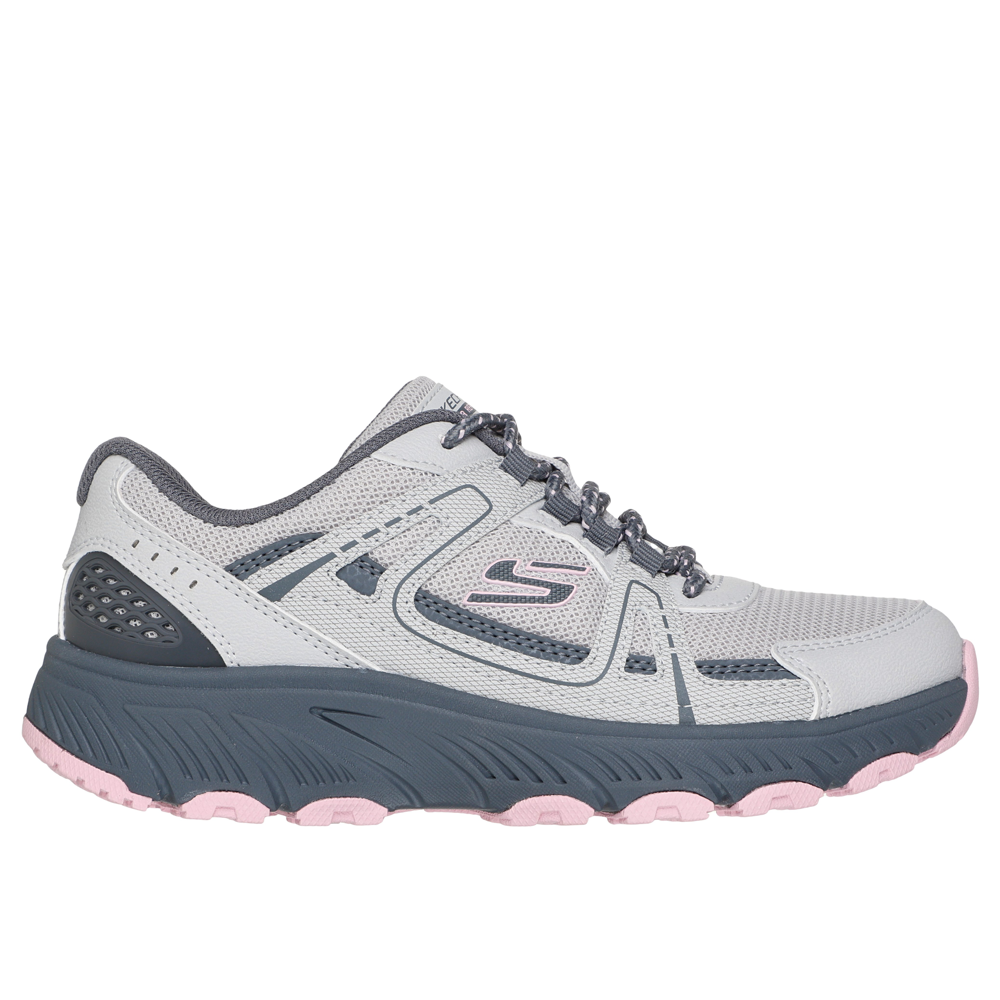 Skechers - Hillcrest 2.0 - Sabbaday Falls Water Repellent, Memory Foam - Grey/Pink - Trainers