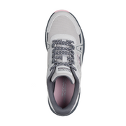 Skechers - Hillcrest 2.0 - Sabbaday Falls Water Repellent, Memory Foam - Grey/Pink - Trainers