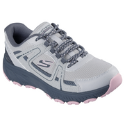 Skechers - Hillcrest 2.0 - Sabbaday Falls Water Repellent, Memory Foam - Grey/Pink - Trainers