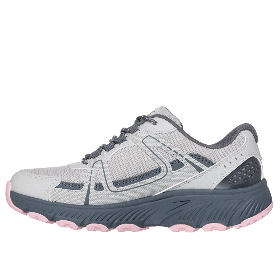 Skechers - Hillcrest 2.0 - Sabbaday Falls Water Repellent, Memory Foam - Grey/Pink - Trainers