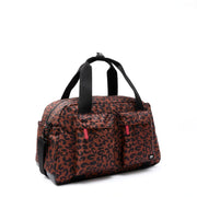 Roka - Gatwick Leopard Print Medium Recycled Canvas - Bags