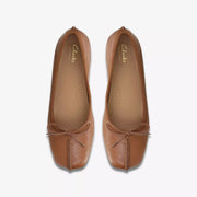 Clarks - Freckle Ice - Dark Tan Leather - Shoes