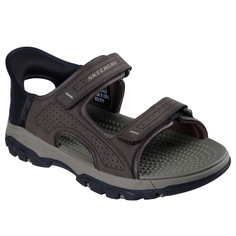 Skechers - Slip-Ins Relaxed Fit: Tresmen  - Chocolate - Trainers