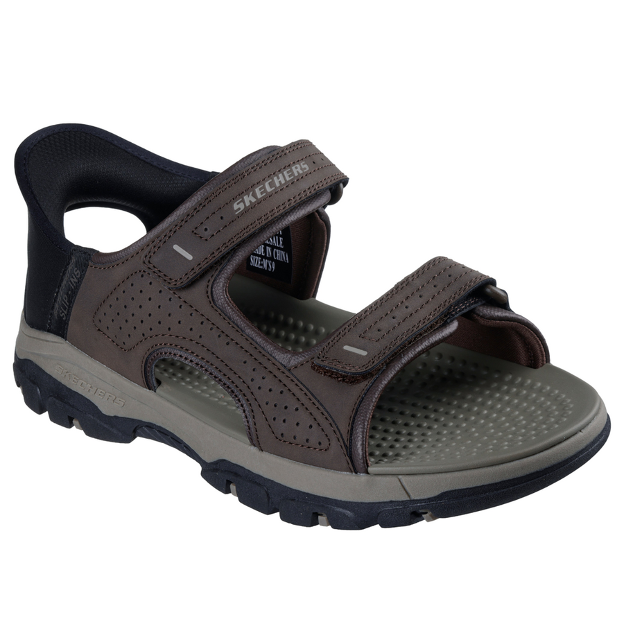 Skechers - Slip-Ins Relaxed Fit: Tresmen  - Chocolate - Trainers