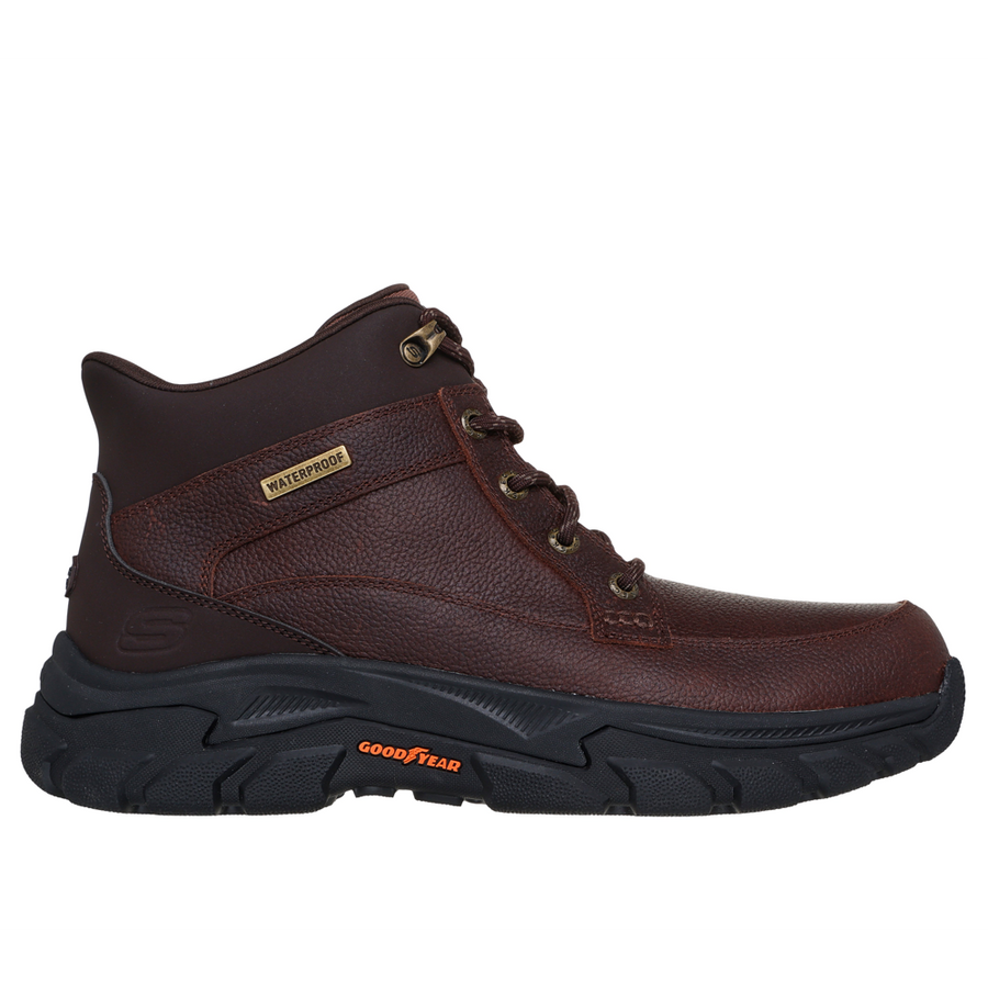 Skechers - Respected 2.0-Orson - 205652/RDBR - Red/Brown - Boots