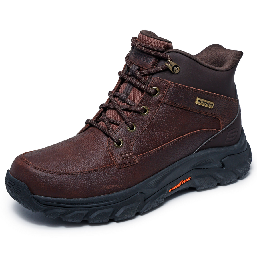 Skechers - Respected 2.0-Orson - 205652/RDBR - Red/Brown - Boots